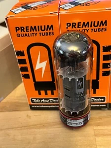 Amplificador de tubo par emparejado de fábrica Doctor TAD EL34-STR EL34 6CA7 BASE ROJA - Imagen 1 de 3