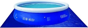 Lona de tela molida Avenli para colchoneta de piscina redonda sobre el suelo de 12 pies - Imagen 1 de 3