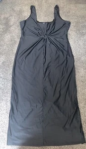Good American Black Bodycon MIDI Dress Stretch Plus Size 4XL - Picture 1 of 5