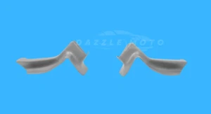 1975-1976 CHEVROLET CAPRICE FIBERGLASS REAR QUARTER BUMPER FILLERS (2 PIECES) - Picture 1 of 6