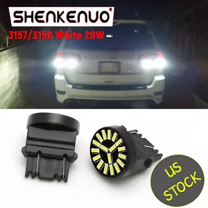 Tail Brake Stop LED Lights for Jeep Grand Cherokee 2005 - 2018 2019 6000K Bulbs - Picture 1 of 31