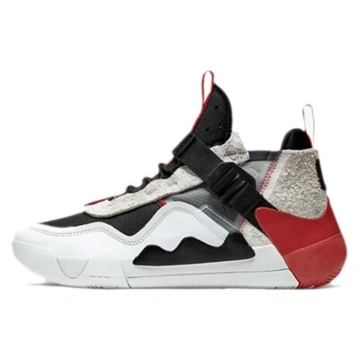 Zapatos de baloncesto Jordan Defy blancos antideslizantes medios CJ7698-106 Foto 1 de 4