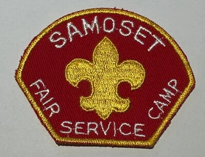 Samoset Wisconsin State Fair Service Camp Patch TT2 - Picture 1 of 1