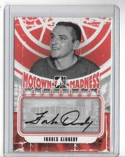 FORBES KENNEDY 2012 IN THE GAME MOTOWN MADNESS AUTOGRAPH AUTO