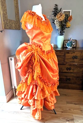 Victorian era fancy dress costume reinactment drama theatre plays custom made - Image 1 of 4