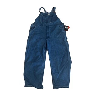 HISEA Men's Bib and Brace Overall Denim Dungarees Pro Heavy Duty Workwear Jeans - Picture 1 of 8