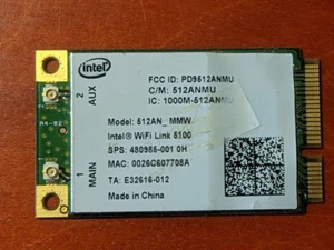 Intel Wireless 5100 512AN_MMW SPS : 480985-001 - Photo 1/1