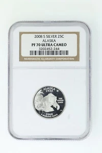 2008 S Silver Alaska NGC PF70 Ultra Cameo - Picture 1 of 2