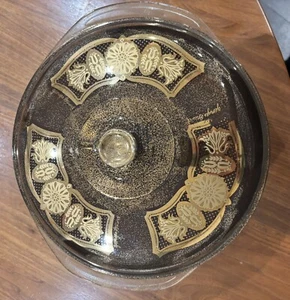 Vintage Mid Century Pyrex George Briard 3 qt. Casserole Dish with Lid MCM - Picture 1 of 5