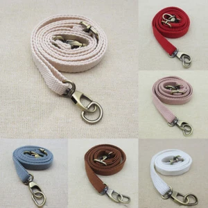 Long Belt Thin Crossbody Shoulder Bag Strap Replacement Canvas Belt DIY Repair - Picture 1 of 23