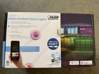Nuevas luces inteligentes para el hogar exterior Feit Electric 100' envío gratuito Foto 1 de 2