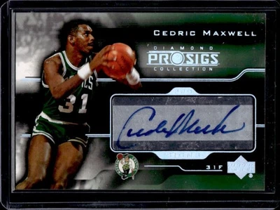 2004-05 Upper Deck Pro Sigs Cedric Maxwell Signs Auto #PS-CE Celtics - Image 1 of 2