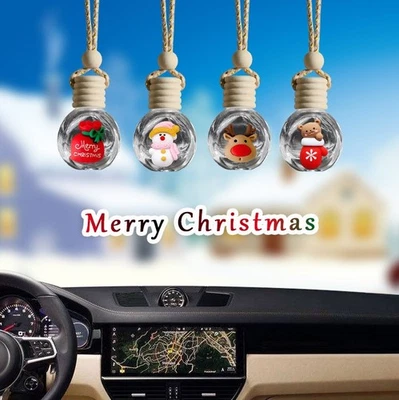 Botella de aromaterapia de coche de Navidad decoraciones de coche accesorios colgantes automáticos  Foto 1 de 4