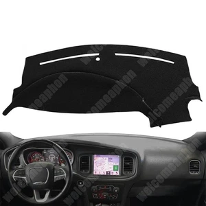 For Dodge Charger 11-23 Dash Cover Mat Dashboard SunShade Protective Carpet Mat - Picture 1 of 13