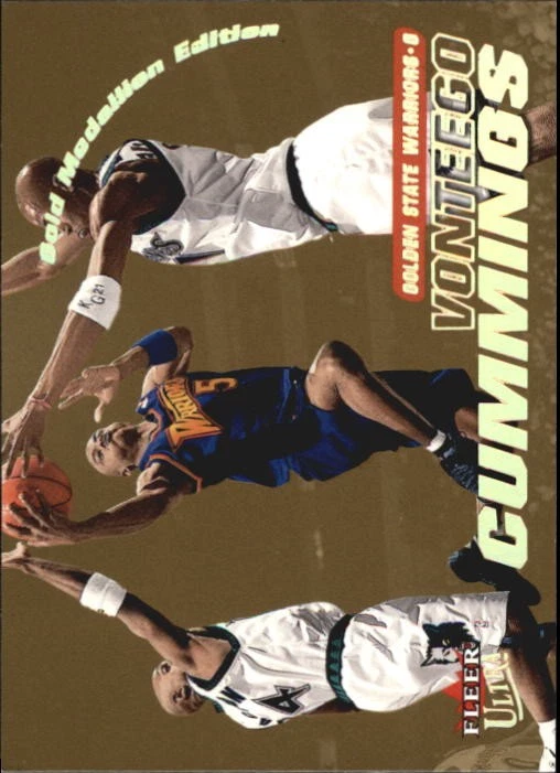 2000-01 Ultra Gold Medallion #63 Vonteego Cummings - BSK - Image 1 of 2