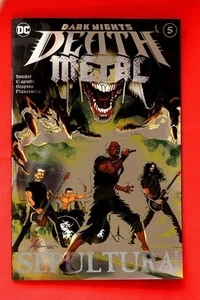 Dark Nights Death Metal 5 Mexico Edition Sepultura Foil Variante Batman Laughs - Bild 1 von 1