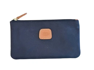 Bolsa de viaje Bric's negra de nailon con cremallera bolsa equipaje embalable Foto 1 de 4