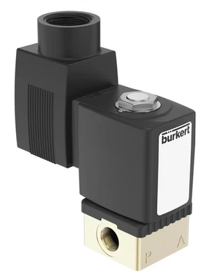 Electroválvula de acción directa Burkert tipo 6013 00126111 126111 24VDC 2/2 vías nueva Foto 1 de 4