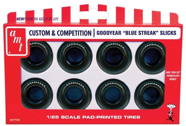 AMTPP008 Ricambi pneumatici AMT Goodyear "Blue Streak" Drag Slick S1 - Imagen 1 de 1