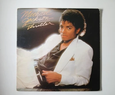 1st Press Misprint Error 1982 Michael Jackson Thriller QE38112 LP RARE Vinyl - Image 1 of 4