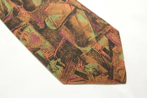 Corbata de seda ANDRE' hecha en Italia F82669 - Imagen 1 de 4