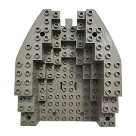 Lego 6053 Pirate Ship Boat Hull Small Stern Brown Gray