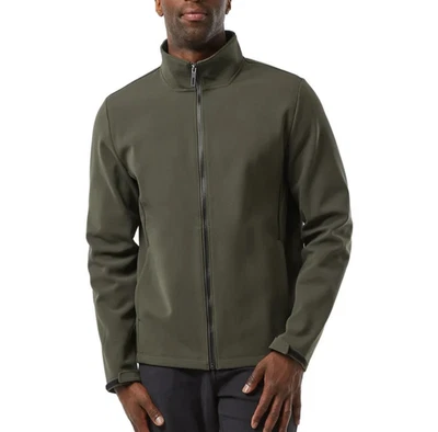 NWOT 32 Degrees Heat Men's M Olive Green Full-Zip Windbreaker Jacket - Image 1 of 4