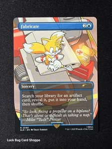 Fabricate 2090 Secret Lair Drop Sonic: Chasing Adventure Non-Foil MTG NM - Picture 1 of 1