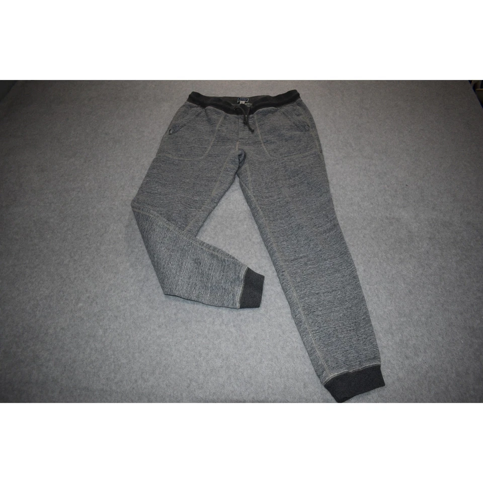Pantalones de chándal para gimnasio J Crew para hombre talla MT mediana alta con bolsillos gris cónico Foto 1 de 4