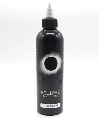 Eclipse Ink - Total Eclipse 260ml. Tattoo Farbe Schwarz, Tätowierfarbe