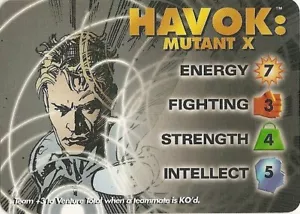 Marvel OVERPOWER X-Men Havok: Mutant X character - Picture 1 of 1