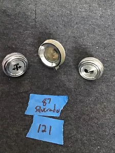 Chrome Knob set 78-87 Chevy GMC Pickup Blazer Jimmy C10 K10 C1500 Suburban (121) - Picture 1 of 3