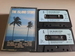 VARIOUS ARTISTS - THE ISLAND STORY - DOUBLE CASSETTE TAPE ALBUM 1987 U2, FREE - Picture 1 of 1
