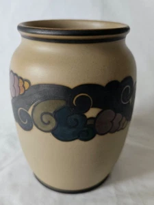 L HJORTH DANISH STUDIO POTTERY VASE (D), ART DECO PERIOD - Picture 1 of 9