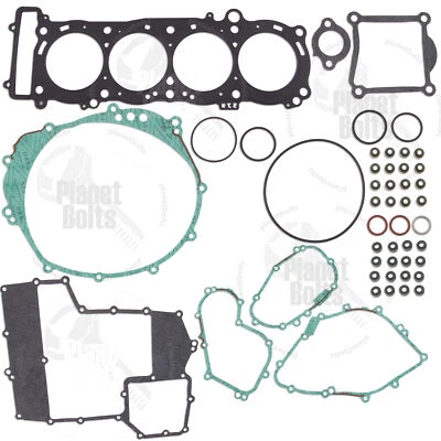 Upper Complete 发动机垫圈修复套件 适用于雅马哈 FJR 1300 01-12 O 形环 — 第 1/4 张图片