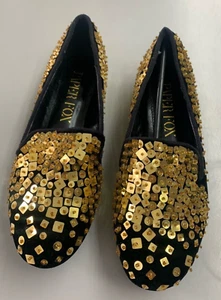 PAPER FOX WOMENS EMBELLISHED SHOES SIZE 5.5 US NEW - Picture 1 of 6