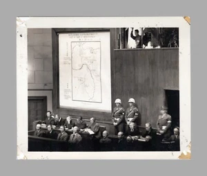 WW2 Era Photo Maps Exhibited By Russian Trial Of Japanese War Criminals - Picture 1 of 2
