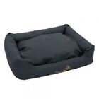 Dog Bed Small Grey Water Dirt Resistant Thermal Cover Padded Sides Comfortable