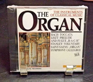THE ORGAN THE INSTRUMENTS OF CLASSICAL MUSIC VOL 8 - 10 SONGS CD 1990 NEW SEALED - Imagen 1 de 3