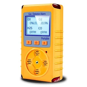 Portable Gas Detector Combustible Oxygen Alarm Analyzer Tester For O2 H2S CO EX - Picture 1 of 17