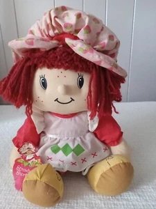 2002 VINTAGE STRAWBERRY SHORTCAKE PLUSH RAG DOLL - Picture 1 of 5