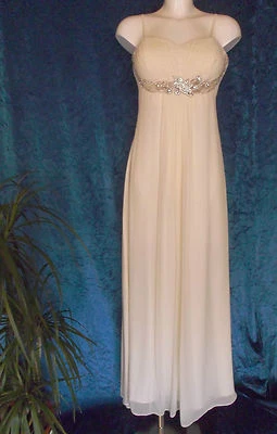 Lautinel - Braut-/Abendkleid mit Stola - elfenbein - Gr. 38 - Bild 1 von 4