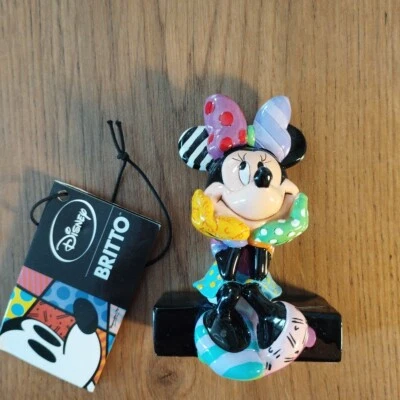 Romero Britto Disney Minnie Sitting Small Fig Pop Art Figur 4044115 inkl. OVP - Bild 1 von 4