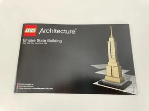 LEGO - Architecture - Empire State Building - 21002 - INSTRUCTIONS BOOKLET - Picture 1 of 3