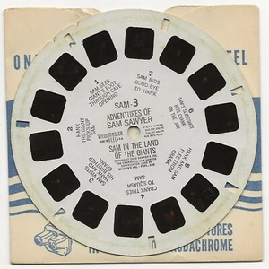 SAM-3 Adventures of Sam Sawyer In The Land of the Giants 1950 View-master Reel - Picture 1 of 1