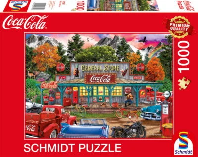 1000 Teile Schmidt Spiele Puzzle Coca Cola Store 57597