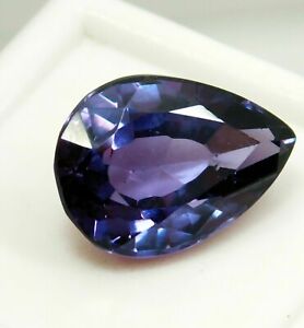 GGL Certified. Pear Shape Natural  Alexandrite  Gemstone 7.50 Cts 