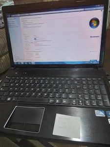 Lenovo G570 Intel 8940 Laptop 6GB Ram 500HD Windows 10 DVDRW  15.6" HDMi faulty. - Picture 1 of 4
