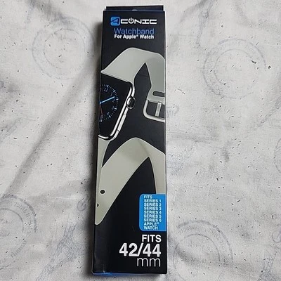 Pulseira de relógio Aconic para Apple Watch Series 1,2,3,4,5 e6 42/44 mm cinza - Imagem 1 de 4