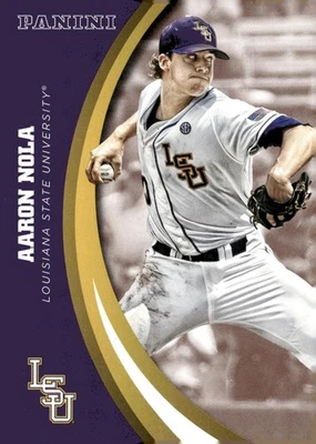 2015 Panini LSU Tigers #69 Aaron Nola - Image 1 of 2